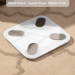 Body Fat Scale Pole Piece Electronic Bathroom Scale LED Digital Dispaly Smart Bluetooth Scales BMI Body Composition Analyzer App