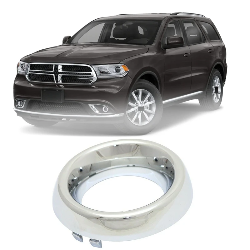 Для 2014-2020 Dodge Durango отделка кольцо противотуманная фара рамка хромированная правая