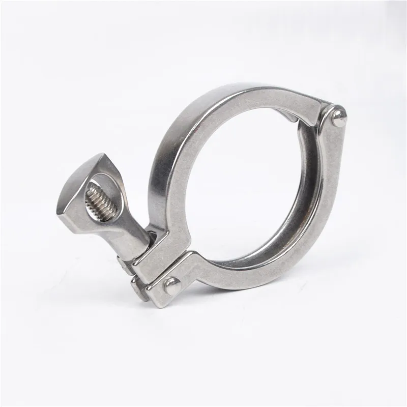 

KF 304 Stainless Steel Flange KF16 Vacuum Clamp Wing Nut for Vacuum Fitting Flange Quick Install Vacuum Tri Clamp Ferrule