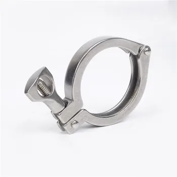 

KF 304 Stainless Steel Flange KF16 Vacuum Clamp Wing Nut for Vacuum Fitting Flange Quick Vacuum Pipe Flange Clamp