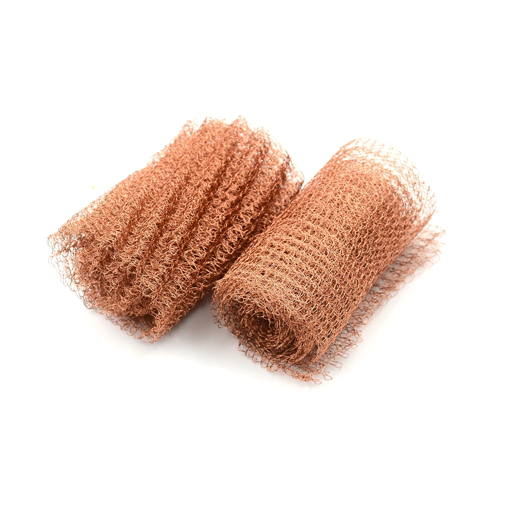 1 Meter 100mm Width Pest Control Copper Mesh for distillation Corrugated Mesh For Distillation Reflux Moonshine Brewing