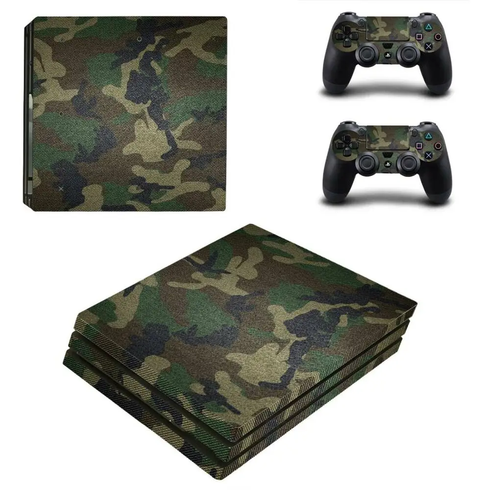 PS4 Pro sticker s камуфляж PS 4 Play station наклейки для кожи Pegatinas playstation консоли и контроллера|