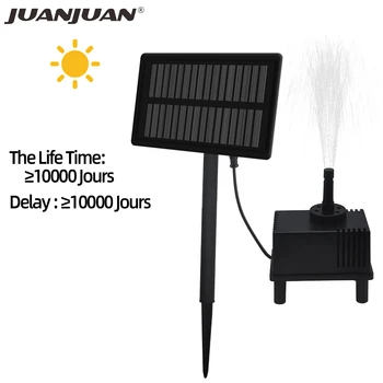 

Solar Fountain Pump Garden Pool Pond Outdoor Solar Panel Powered Fountain Submersible Water Pumps Garden Aquarium 40%off
