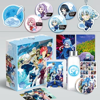 

That Time I Got Reincarnated As A Slime Toy Gift BOX Poster Keychain Postcard Badge Water Cup Bookmark Mirror Fridge Sticker