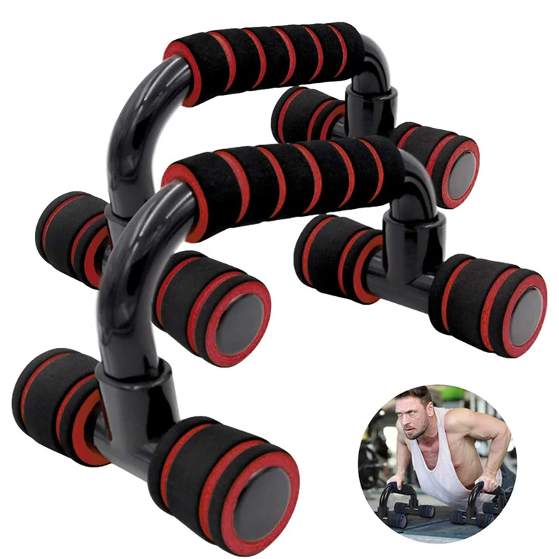 

Pushup Handles for Floor Push-ups Stands Home Gym Fitness Equipment Push up Bars with Cushioned Foam Grip Arms Muscle Training