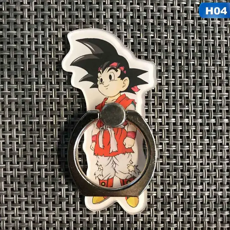 Кольцо для телефона Goku Vegeta, держатель для мобильного телефона, Dragon Ball Z, 360 градусов, смартфон, палец, кольцо, подставка для телефона