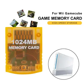 

Plastic 1024MB Memory Storage Card Fit for Nintendo Wii Gamecube GC Game Console Fast Copy Download and Low Battery Consumption