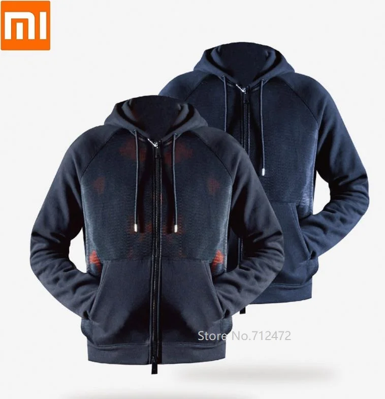Xiaomi Осенняя легкая мужская камуфляжная стеганая модная куртка с капюшоном