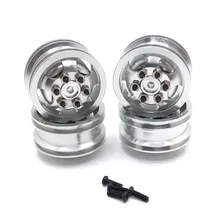 Modèle WPL 1:16 C14 C24 B14 B24 Feiyu et autres modèles de voitures RC, pièces générales modifiées, roues de mise à niveau métalliques à quatre roues motrices