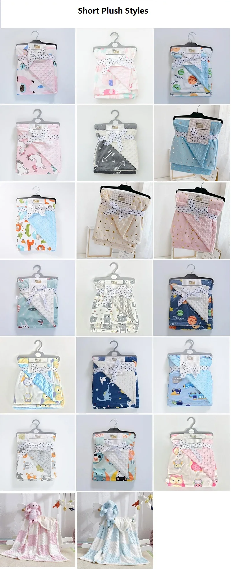 30 Styles Children Summer Kids Baby Blanket Swaddle Soft Double Layer Coral Fleece Infant Newborn Baby Bedding Swaddle Blanket