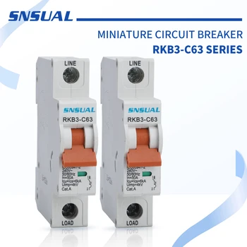 

Small circuit breakerRKB3-C63-1P leakage protector domestic industry professional overload protection