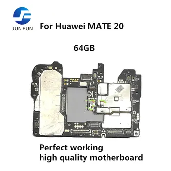 

JUN FUN Unlocked Motherboard For Huawei MATE 20 64GB Mainboard Android OS Logic Board With Full Chips