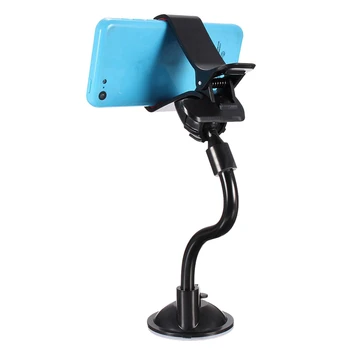 

Goose Neck Car Windsn Holder Mount Stand Cradle for Mobile Phone iPhone GPS