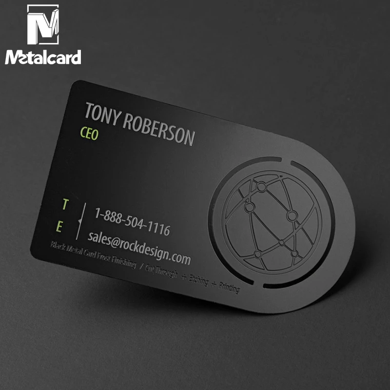 Hollow Metal Business Card High End Stainless Steel Business Card Black Gold Membership Card Vip Card Customization Business Cards Aliexpress