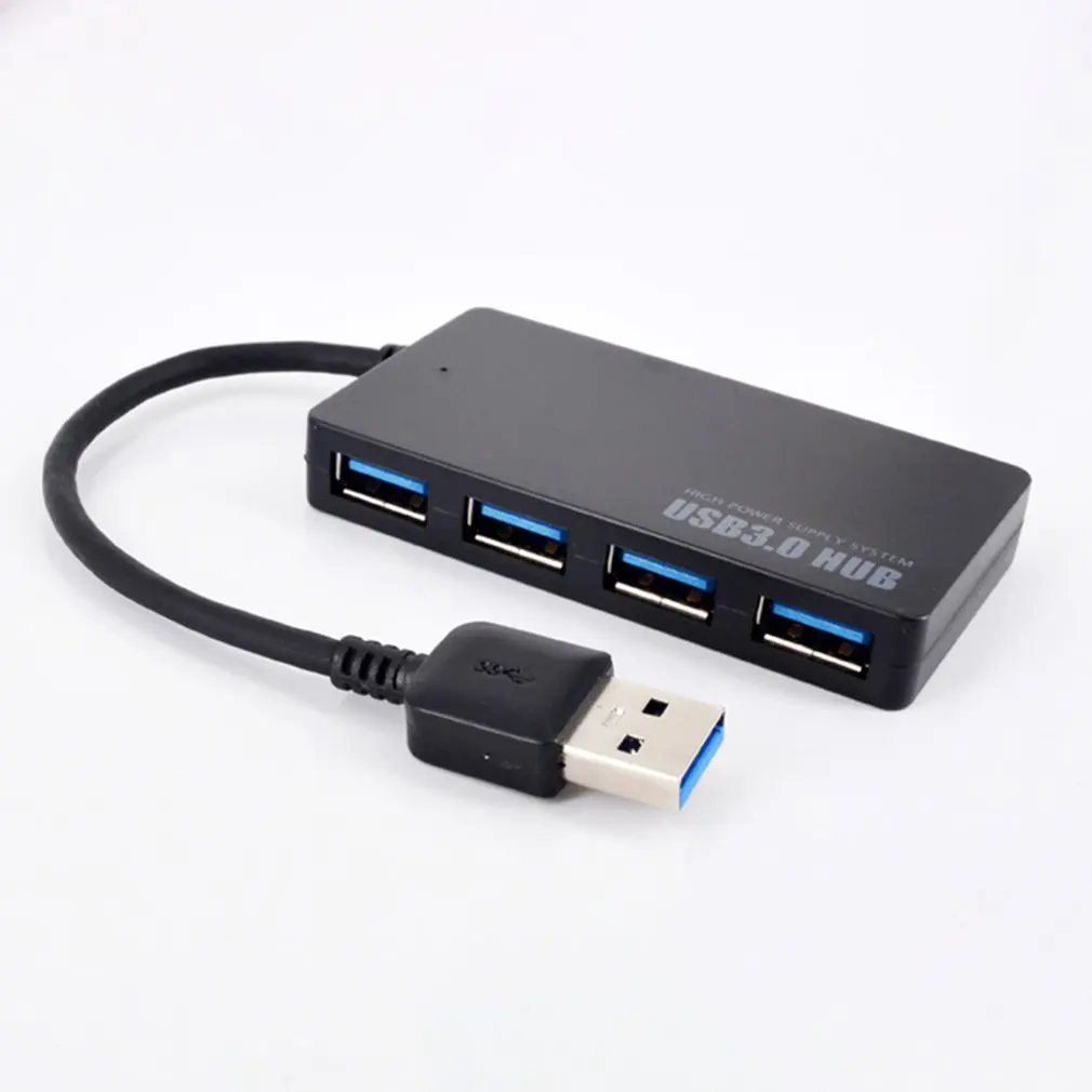 3 0 концентратор USB3.0 4 Порты и разъёмы разнообразия ABS Plug And Play матовое покрытие
