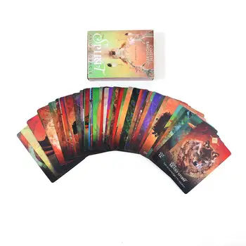 

Full English The Spirit Animal Oracle 68PCS Tarot Cards For The Spirit Animal Oracle English Version Deck Board Game Cards