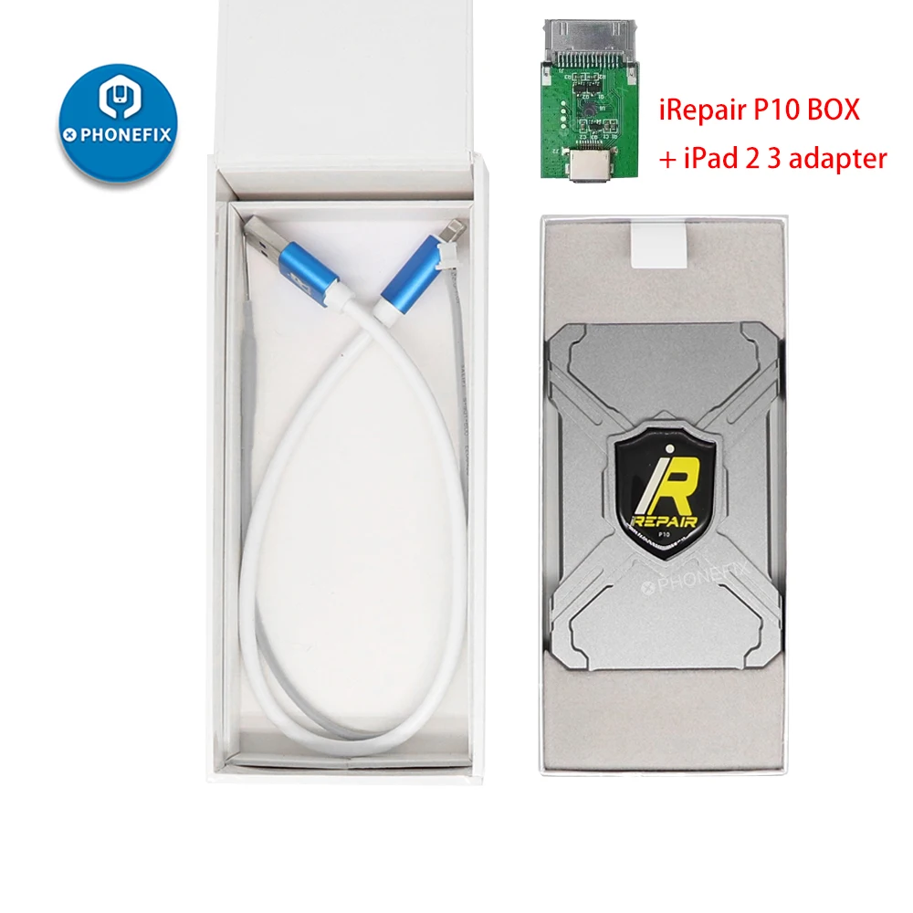 iRepair P10 DFU BOX for iPad & iPhone 6 7 8 X Serial Number Read Write Unbind WiFi Syscfg Data No Disassembly Hard Disk DFU Box