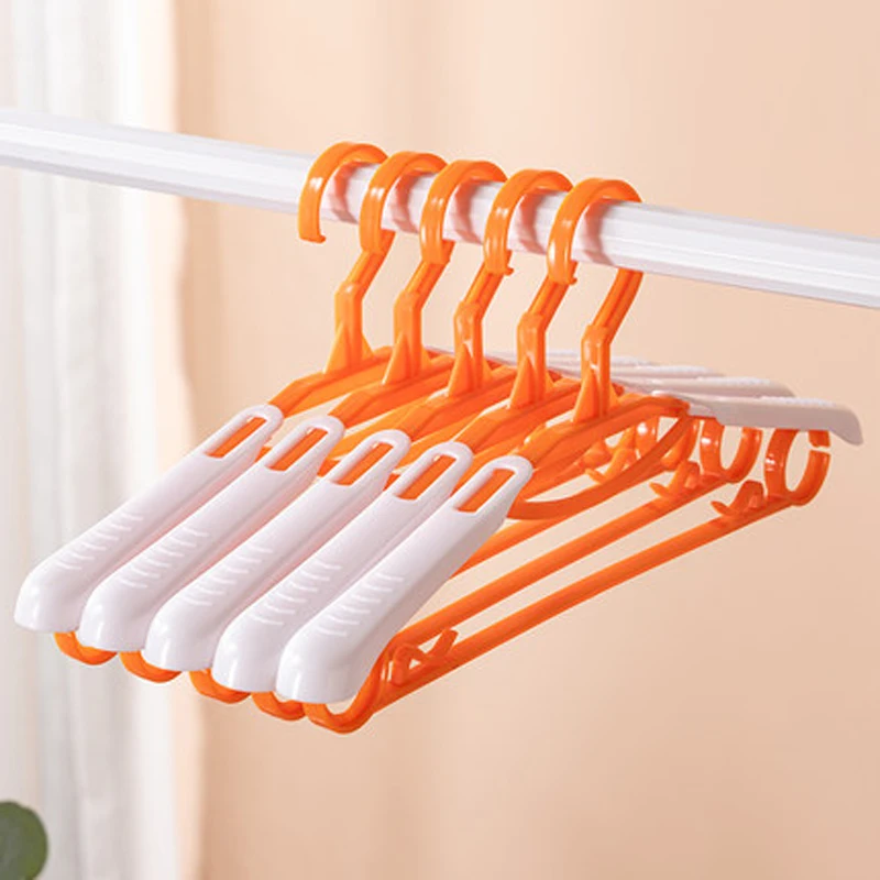 10pcs/lot Heavy Duty Plastic Extra-Wide Arm Suits Clothes Hangers