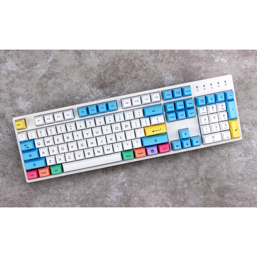 Мел MP SA Colorway Keycap PBT краситель Subtion колпачки профиль для механической игровой