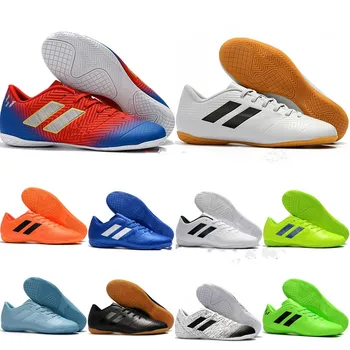 

Cheapest 2019 World Cup Mens Soccer Cleats Nemeziz Messi Tango 18.3 IC Indoor Soccer Shoes Tango 18 Football Boots Scarpe Calcio