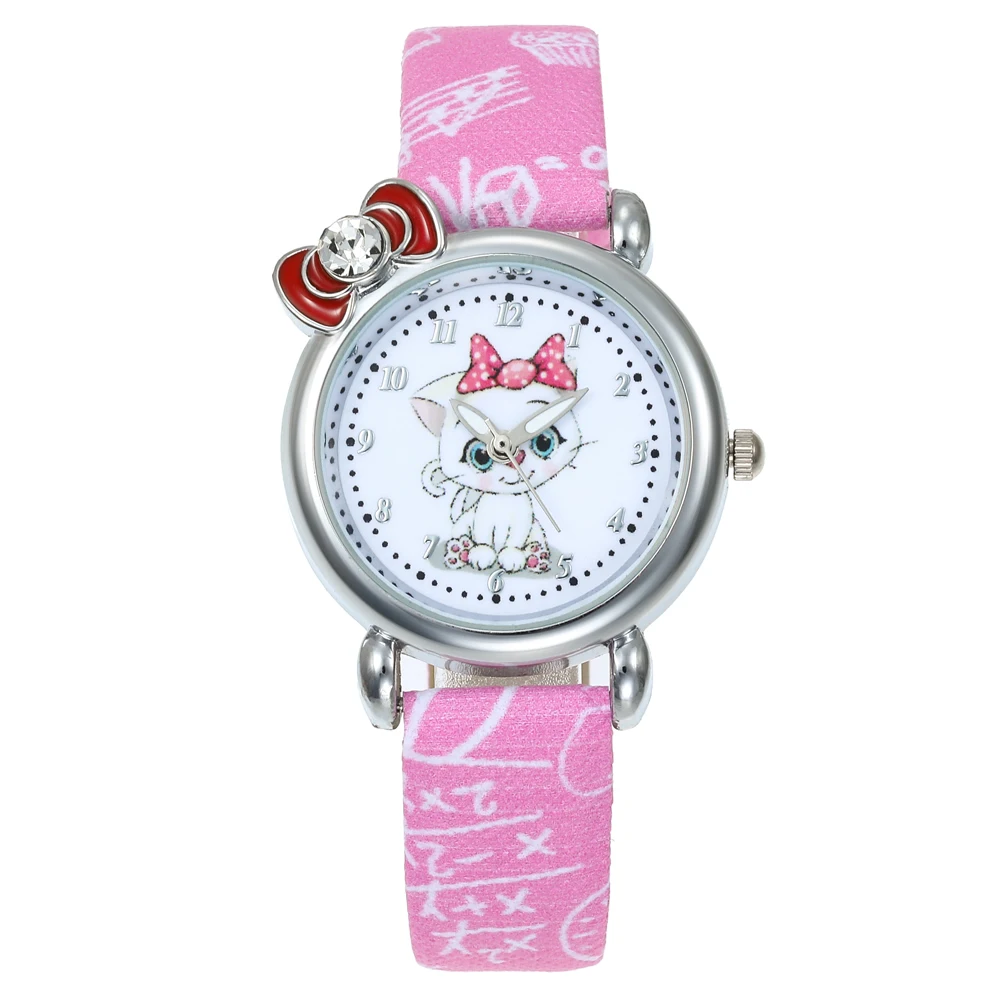 Новый дизайн рождественский подарок милые часы для мальчиков и девочек детские