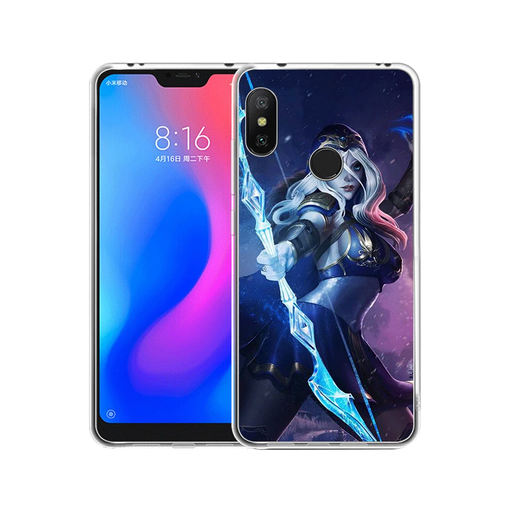 10 Мобильный чехол для телефона Xiaomi Redmi Note 8 6 7 5 Pro Xiaomi 4 4X 5A чехол League of legends милый - Цвет: 10
