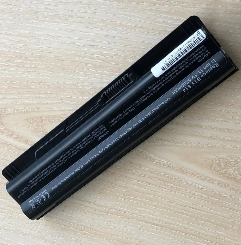 HSW 6 ячеек ноутбук аккумулятор для MSI BTY-S14 BTY-S15 CR650 CX650 FR400 FR600 FR610 FR620 FR700 FX400 FX420 FX600 FX Быстрая