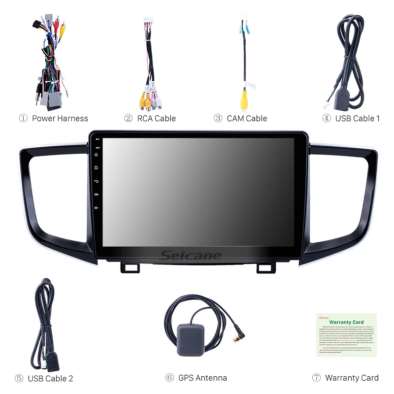 Clearance Seicane Car Stereo 2Din WIFI GPS Navi Android8.1 Autoradio Player Stereo for 2016 2017 2018 Honda Pilot support Mirror Link OBD2 3 Clearance Seicane Car Stereo 2Din WIFI GPS Navi Android8.1 Autoradio Player Stereo for 2016 2017 2018 Honda Pilot support Mirror Link OBD2 3