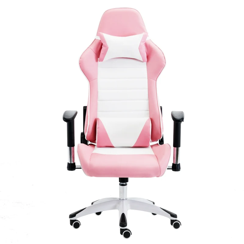

E-sports chair comfortable sedentary computer chair home office game chair girl heart live lift girl turn chair