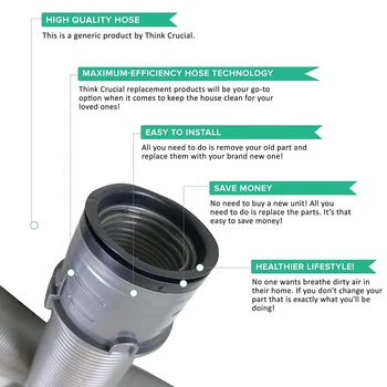 

High Quality Vacuum Hose For Shark Navigator NV22 NV22L NV22T Vacuum Cleaner Flexible Hose Replacement Parts