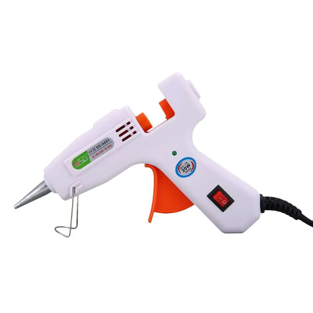 SD SD-A601 20 Вт термоклеевой пистолет тепловые пушки для DIY ручной работы игрушки ремонтные Инструменты Электрические термоклеевые пистолеты