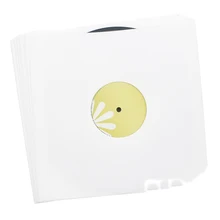 20 шт. 10 дюймов Бумажные пакеты проигрыватель LP виниловая запись плотная крафт-бумага антистатическая защитная сумка для проигрывателя записи