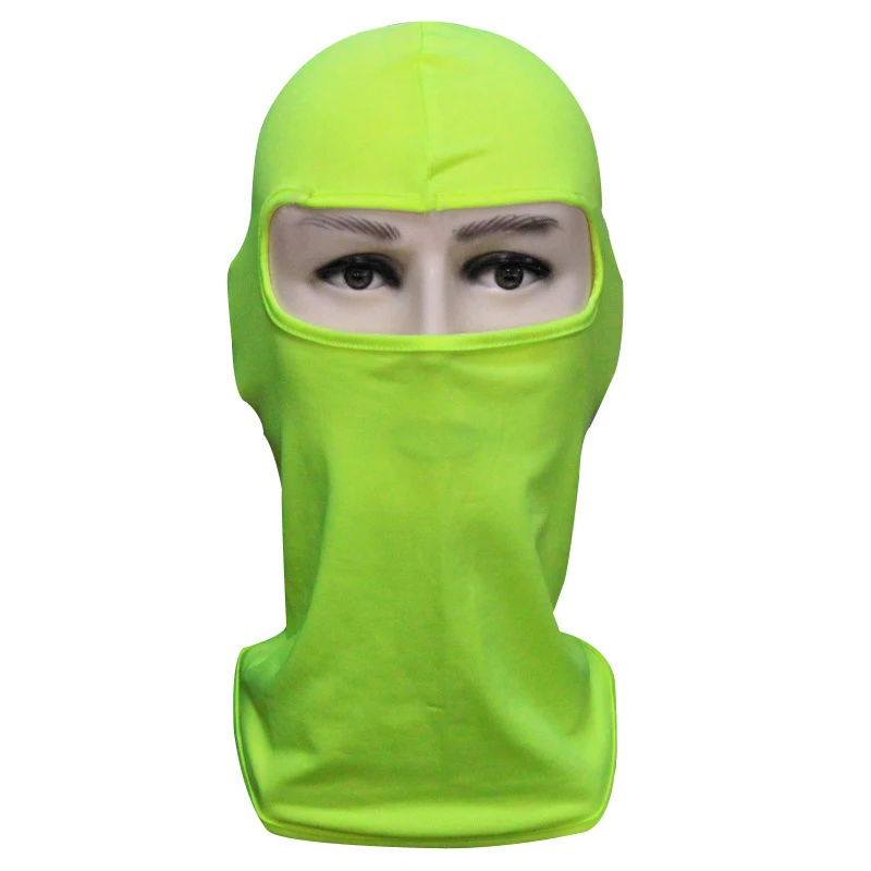 Мотоциклетная маска для лица Флисовая Балаклава для Cagoule Visage тактическая для мото Лыжная маска Неопреновая Маска Лыжный мотоциклетный шлем - Цвет: Lv