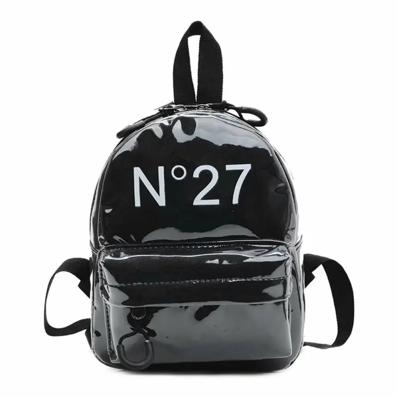 

Transparent School Bag For Girls Clear PVC Shoulder Backpack Women Kids Travel