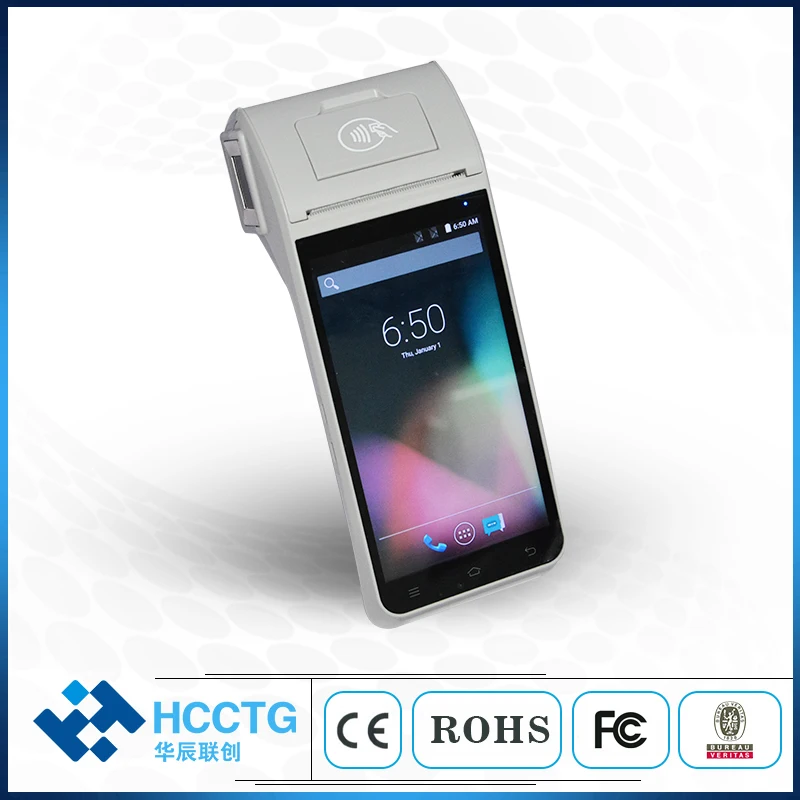 RAM2GB+ ROM16GB wifi 4G принтер Android портативный pos-терминал bluetooth wifi Мобильный pos системы сенсорный экран машина с принтером