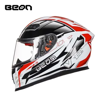 

ECE Certification full face B503 motorcycle Helmet for men women, MOTO motocross electric bicycle scooter safety helmets M L XL