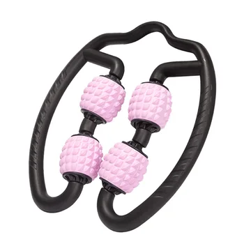 

4-Point Foam Roller Massager Muscle Multi-Functional Pressure Point Massage Tool Deep Tissue Massager Hand Arm and Leg