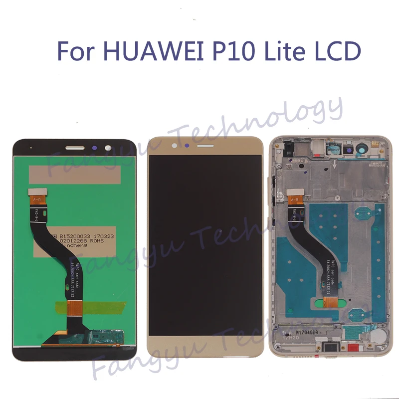 

5.2" Original LCD With Frame For HUAWEI P10 Lite Lcd Display touch Screen For HUAWEI P10 Lite WAS-LX1 WAS-LX1A WAS-LX2 WAS-LX3