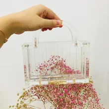 Прозрачная сумка, прозрачная акриловая ПВХ пластиковая коробка, сумка в Дубае для женщин и девушек, винтажная Ретро вечерняя сумочка, новая летняя сумка