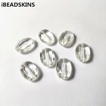 

New arrival! 25x18mm 205pcs Clear acrylic Irregular oval shape beads for Necklace,Earrings parts,hand Made Jewelry DIY