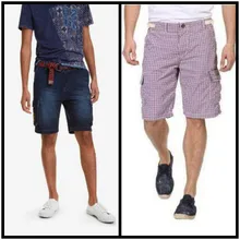 DEG Испанский хлопок мыть шорты мужские брюки Карго повседневные шорты(3