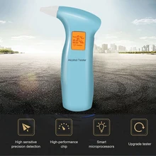 Автомобильный Алкотестер для дыхания, универсальный алкотестер, Алкотестер с ЖК-дисплеем, ручной Алкотестер для водителя автомобиля