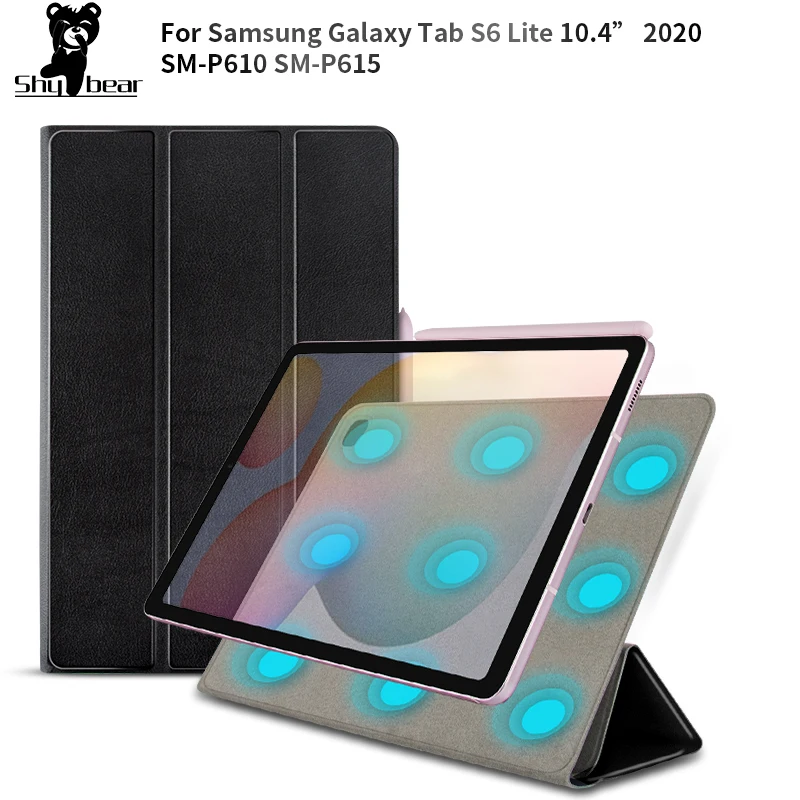 

New Arrival Case for Samsung Galaxy Tab S6 Lite P610 P615 SM-P610 SM-P615 10.4'' Inch Protective Magnetic Tablet Cover Case