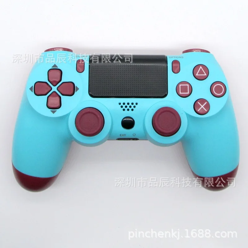 PS4 беспроводной джойстик PS4 беспроводная ручка PS4 Беспроводная вибрационная игровая ручка белый и синий черный и белый с рисунком