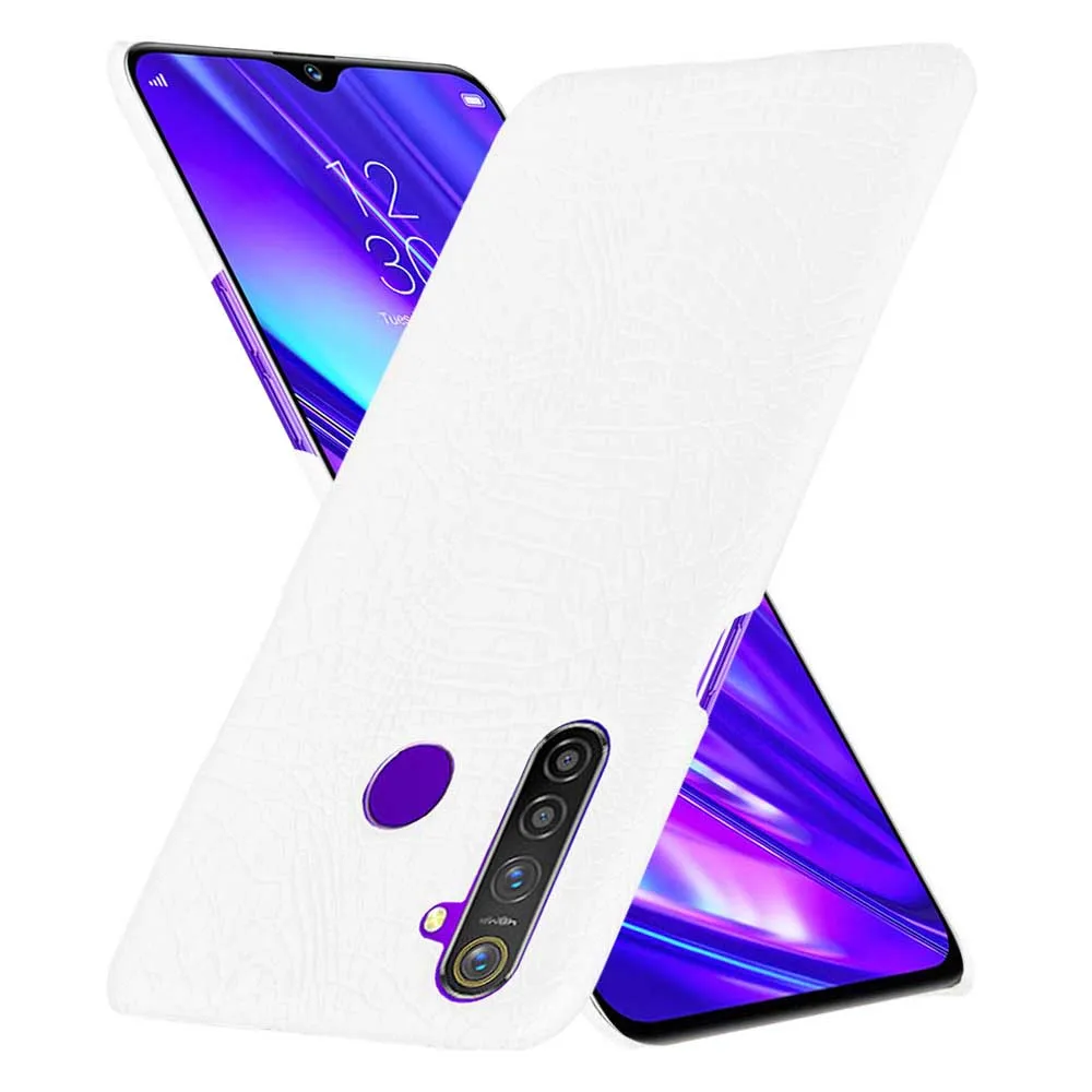 white SUBIN чехол для OPPO Realme 5 5pro Q XT/reno 2 2Z/A5 A9() a11 A11X искусственная кожа задняя крышка Защитная PhoneCase - Цвет: white