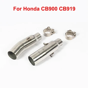 For Honda CB900 CB919 Motorcycle Exhaust Modified System Middle Connect Link Pipe