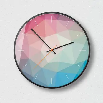 

Multicolor Abstract Wall Clock Modern Design Fantastic Art Wall Clocks Simple Living Room Home Decoration Accessories C5T122
