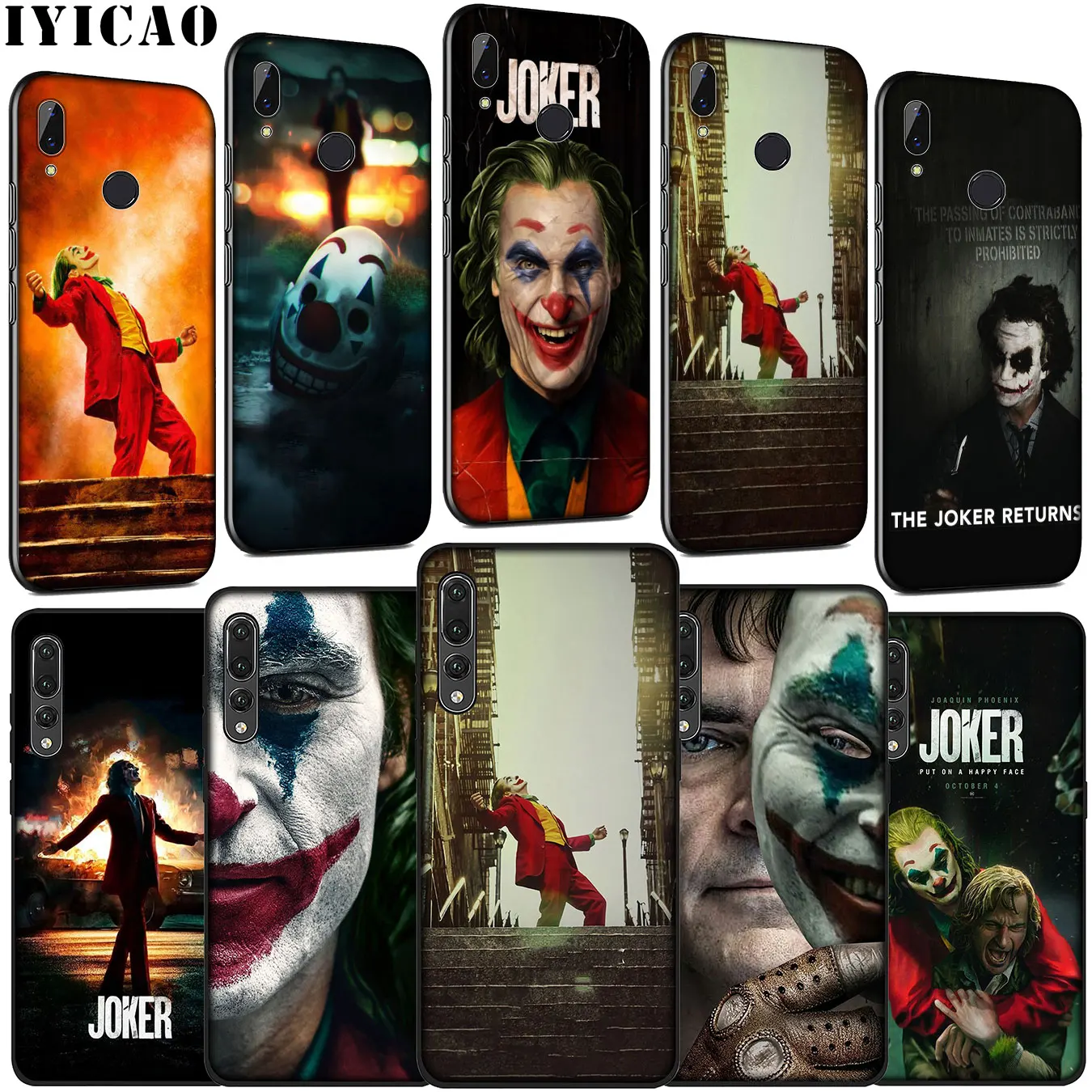 Мягкий силиконовый чехол Joaquin Phoenix movie joker для Huawei P30 P20 Pro P10 P9 Lite Mini 2017 2016 P Smart Z Plus 2019 |
