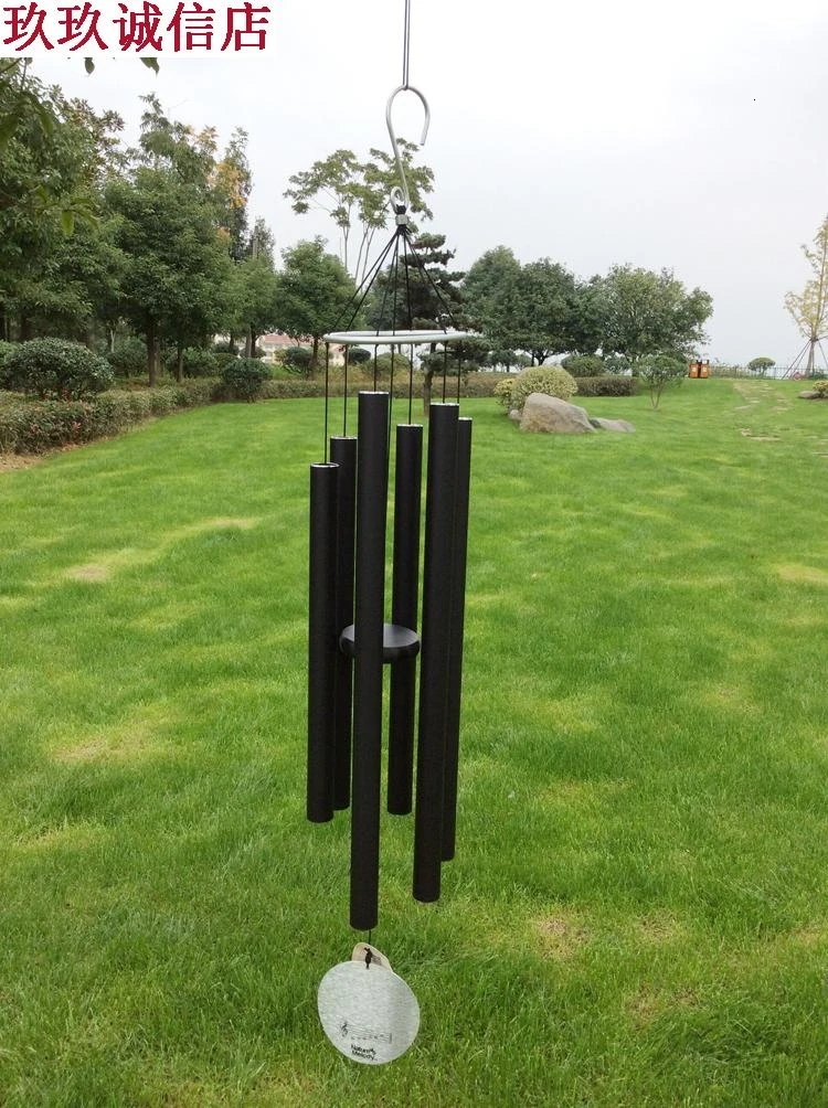 Creative Metal Pipe Meditation Music Windbell Hanging Outdoor Tieyi Garden Japanese Windbell Home Decoration Hanging