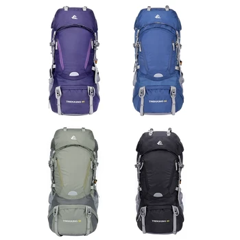 

Free Knight 60L Waterproof Climbing Hiking Backpack Rain Cover Bags Camping Mountaineering Backpacks Sport Outdoor Bike Bags